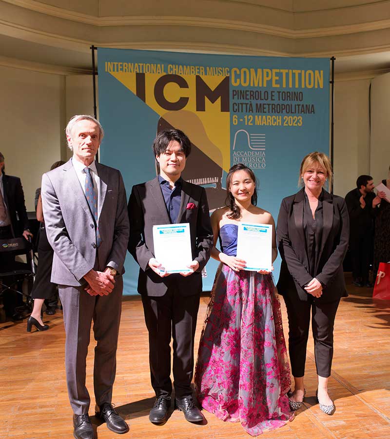 I vincitori della International Chamber Music Competition Pinerolo e Torino Città metropolitana