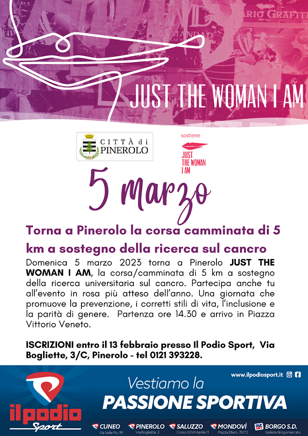 Just the womani I am - 5 marzo 2023